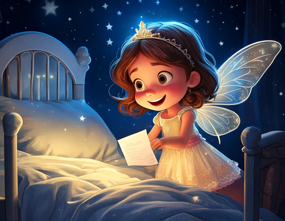 Does the Tooth Fairy Leave a Note?