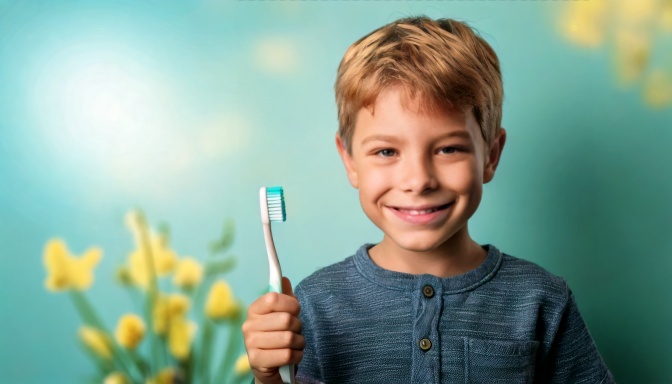kid with great teeth and smile