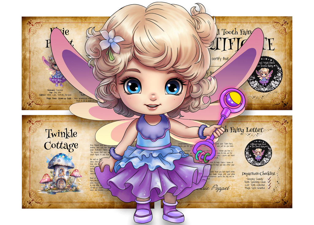 baby tooth fairy letter