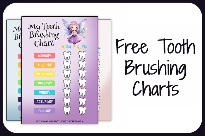 free tooth brushing charts