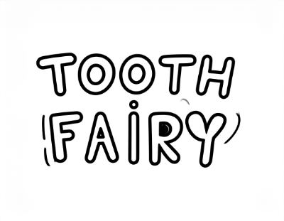 fancy tooth fairy signature for certificate