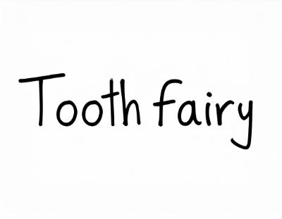magical tooth fairy signature printable