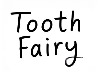 realistic tooth fairy signature PDF