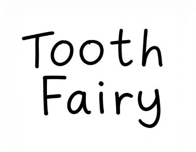 realistic tooth fairy signature PDF