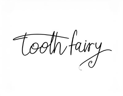 free tooth fairy signature