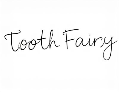 tooth fairy signature template