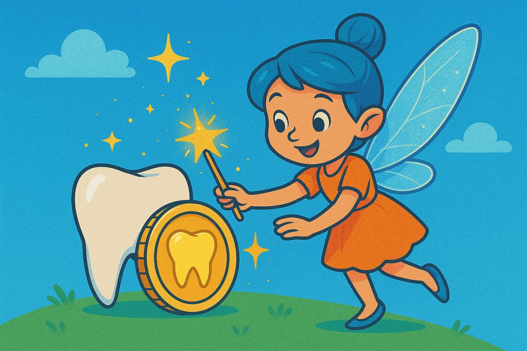 tooth fairy letter coin