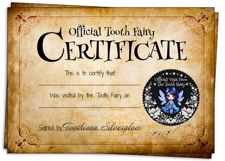 Magical Tooth Fairy Letters