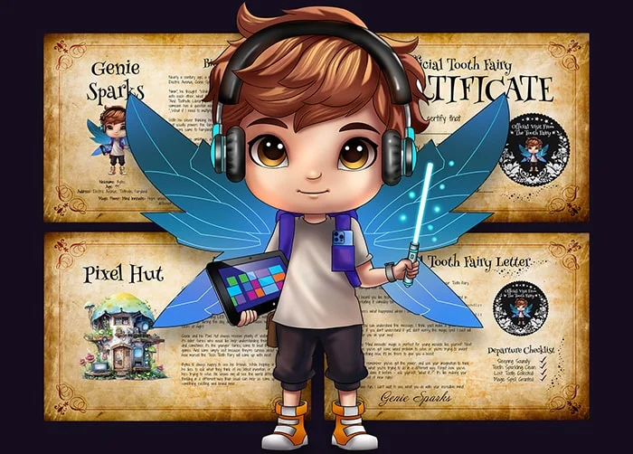 Magical Tooth Fairy Letters